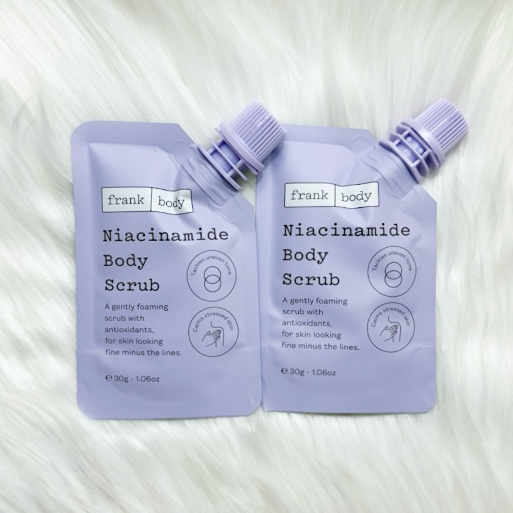 Frank Body Niacinamide Body Scrub Travel Set